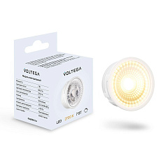 Светодиодный диммируемый модуль Voltega 7W 2700K прозрачный 7204