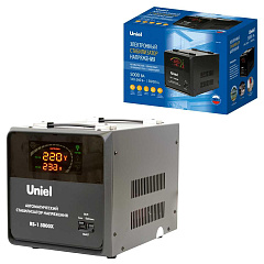 Стабилизатор напряжения серии Reliability 5000ВА Релейный однофазный Uniel RS-1 5000X