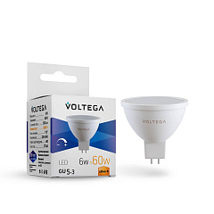    Voltega GU5.3 6W 2800K   VG2-S1GU5.3warm6W-D 7170