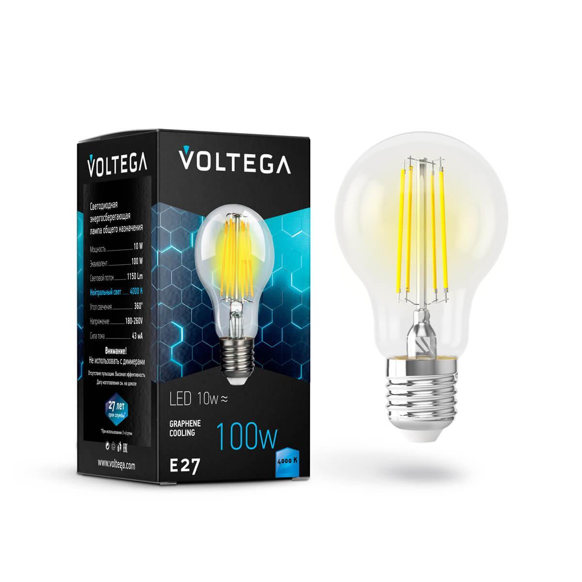    Voltega E27 10W 4000  VG10-1E27cold10W-F 7101