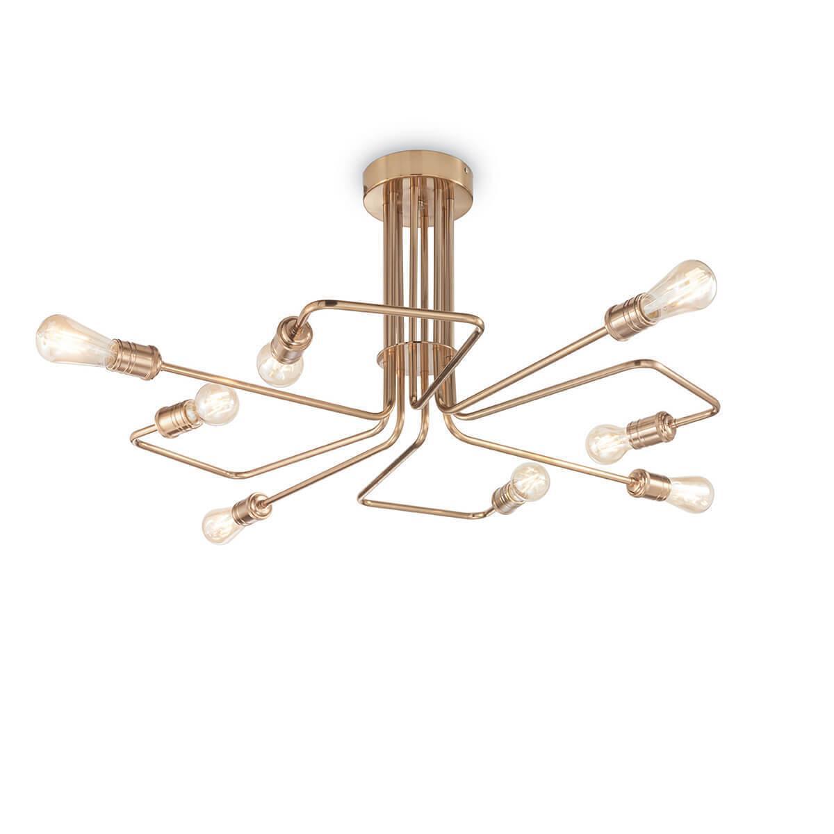   Ideal Lux Triumph Pl8 Ottone Antico 160313