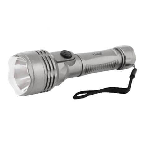Ручной светодиодный фонарь Uniel от батареек 148х44 35 лм S-LD044-C Silver UL-00000206