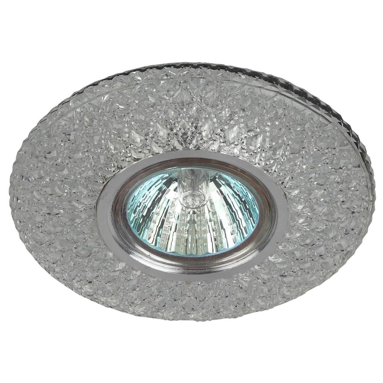 Встраиваемый светильник ЭРА LED с подсветкой DK LD33 SL/WH Б0036505