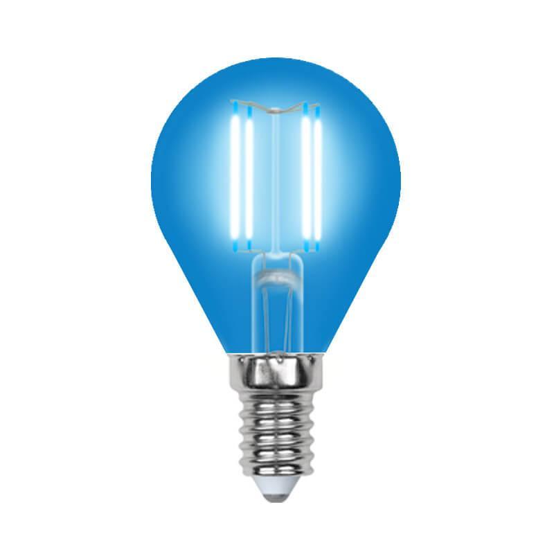    Uniel E14 5W  LED-G45-5W/BLUE/E14 GLA02BL UL-00002989