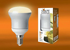   Volpe E14 9W 2700K  CFL-R 50 220-240V 9W E14 2700K 02979