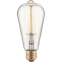 Лампа накаливания Elektrostandard диммируемая E27 60W прозрачная a034964