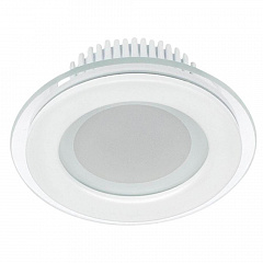 Встраиваемый светодиодный светильник Arlight LT-R96WH 6W Day White 014928