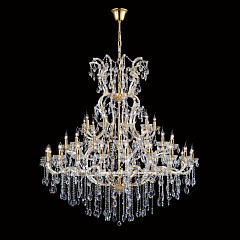 Каскадная люстра Crystal Lux Hollywood SP53 Gold