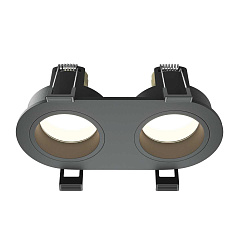 Встраиваемый светильник Maytoni Technical DL126-02-GU10-B