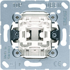 Механизм выключателя 1-клавишного Jung 501U