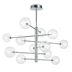 Подвесная люстра Ideal Lux Equinoxe SP12 Cromo 200118
