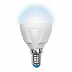   Uniel E14 6W 4500K  LED-G45-6W/NW/E14/FR/DIM PLP01WH UL-00000692