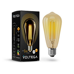    Voltega E27 6W 2800  VG10-ST64Gwarm6W 5526