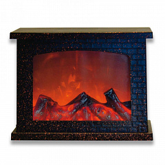    21x28 Uniel ULD-L2821-005/DNB/Red Brown Fireplace UL-00007291