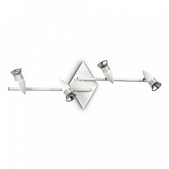 Спот Ideal Lux Alfa PL4 Bianco 122731
