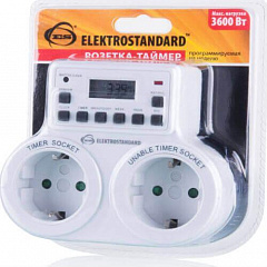 - Elektrostandard TMH-E-5 16A x2 IP20  a026138
