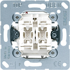 Механизм выключателя 2-клавишного Jung 505U