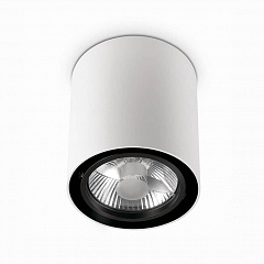   Ideal Lux Mood Pl1 D09 Round Bianco 140841