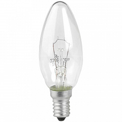 Лампа накаливания ЭРА E14 40W 2700K прозрачная ДС 40-230-E14-CL Б0039127