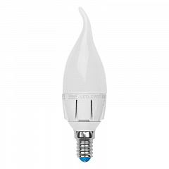    Uniel E14 6W 4500K  LED-CW37-6W/NW/E14/FR/DIM PLP01WH UL-00000727