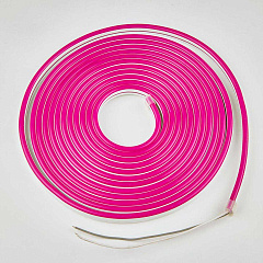 Гибкий неон Uniel 9W/m 120LED/m 2835SMD розовый 5M ULS-N01-2835-120LED/m-6mm-IP67-DC12V-9W/m-5M-Pink UL-00009090