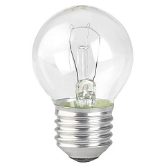 Лампа накаливания ЭРА E27 60W 2700K прозрачная ДШ 60-230-Е27 (гофра) Б0039135