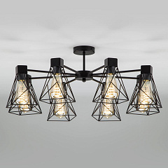 Потолочная люстра Eurosvet 70107/8 черный