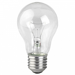 Лампа накаливания ЭРА E27 95W 2700K прозрачная A50 95-230-Е27-CL Б0039124