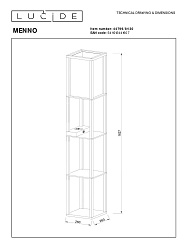  Lucide Menno 44799/81/30