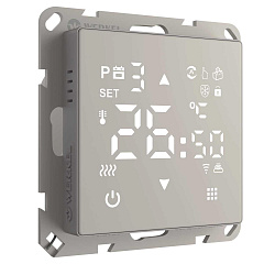 Терморегулятор умный сенсорный для теплого пола Werkel W1151217 дымчатый 4690389201165