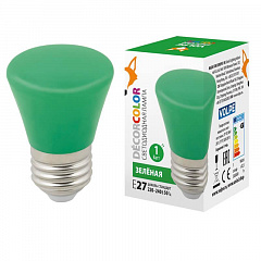   Volpe E27 1W  LED-D45-1W/GREEN/E27/FR/ BELL UL-00005640